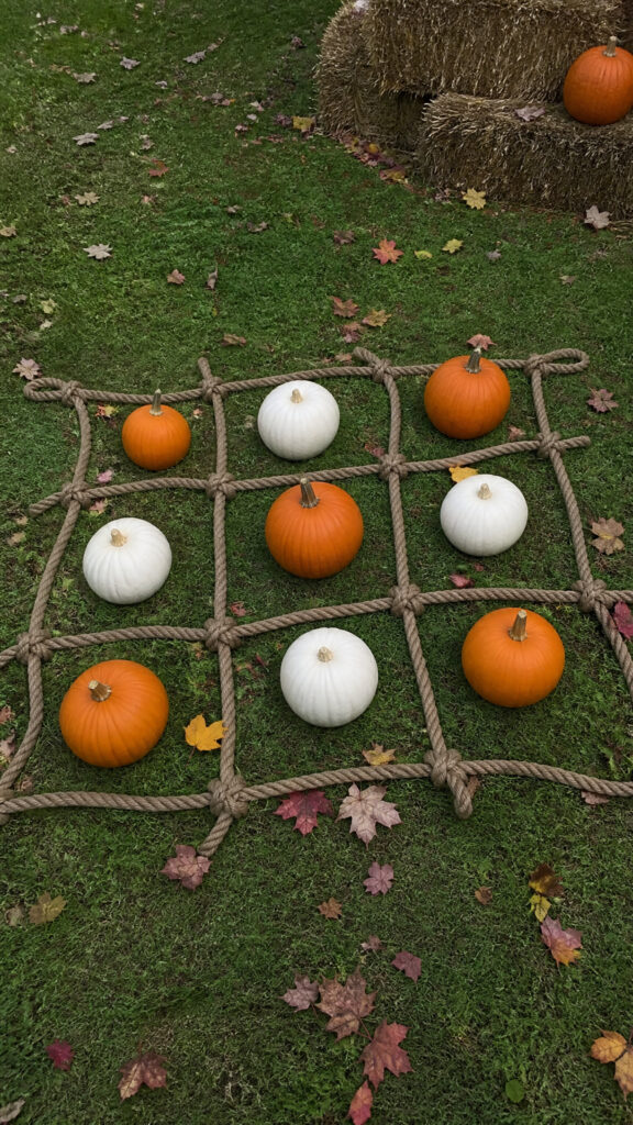 Pumpkin Tic-Tac-Toe Showdown