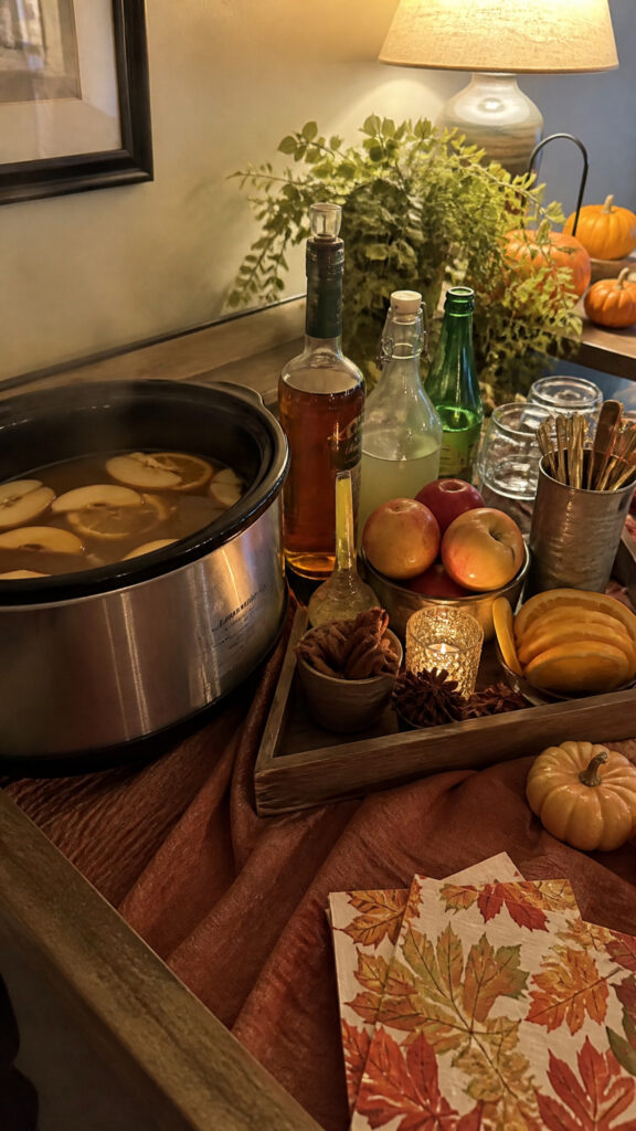 Apple Cider Signature Cocktail Corner