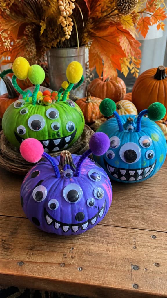 Silly Monster Faces With Googly Eyes Galore