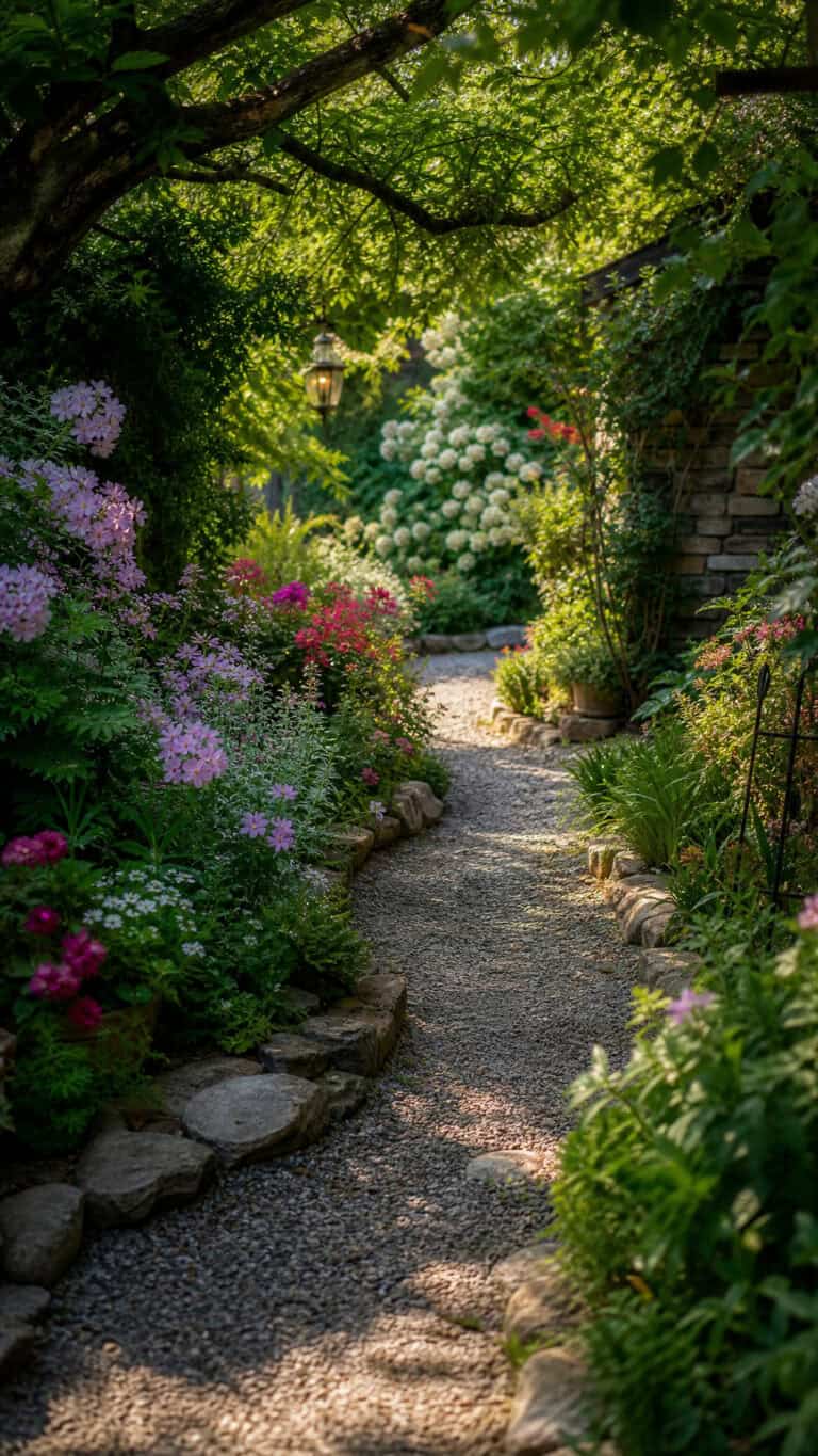 Create a Meandering Gravel Pathway