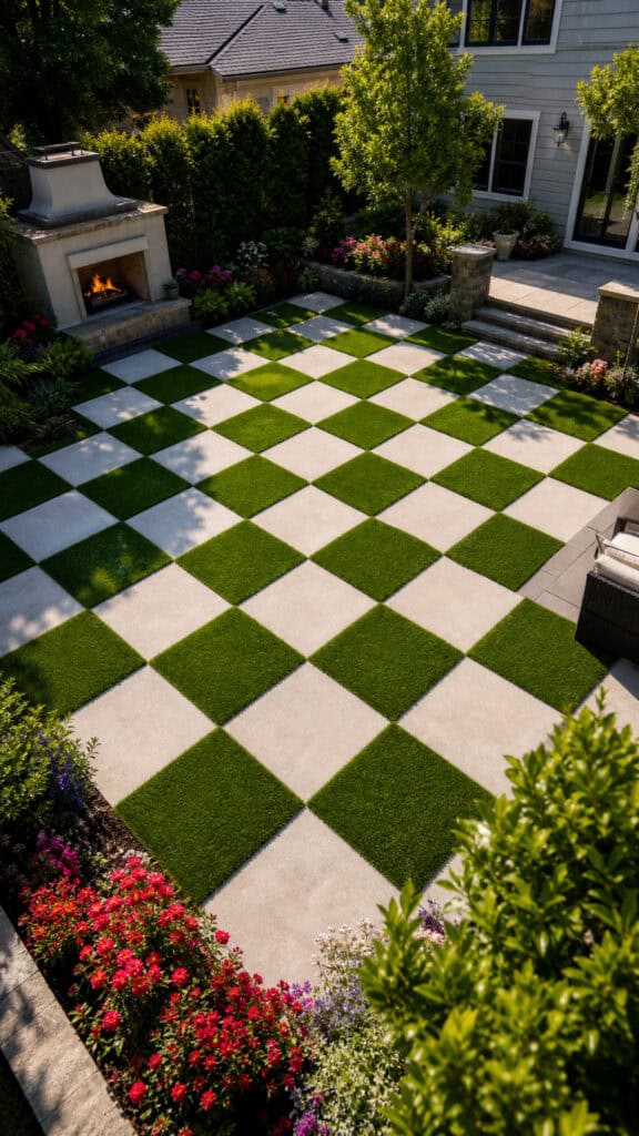 Classic Checkerboard Pattern For Timeless Appeal