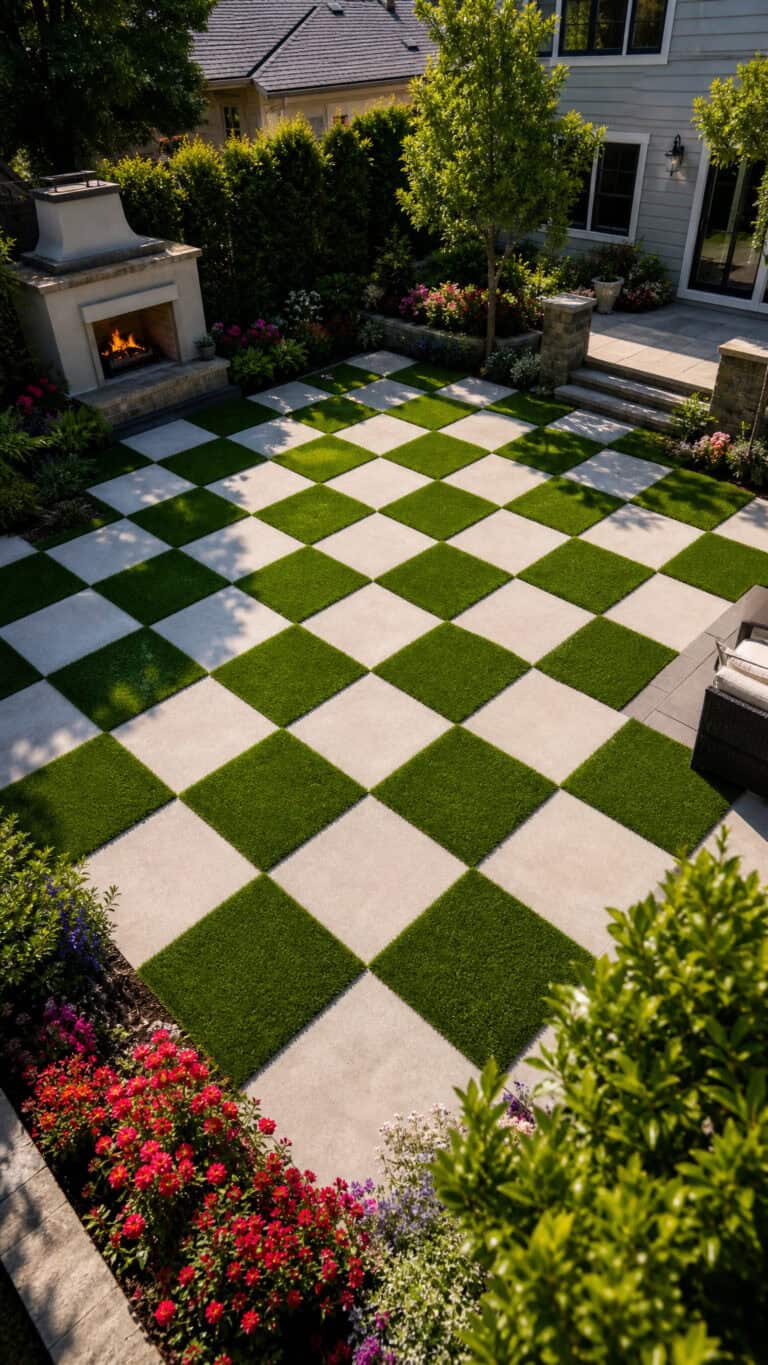 Classic Checkerboard Pattern For Timeless Appeal