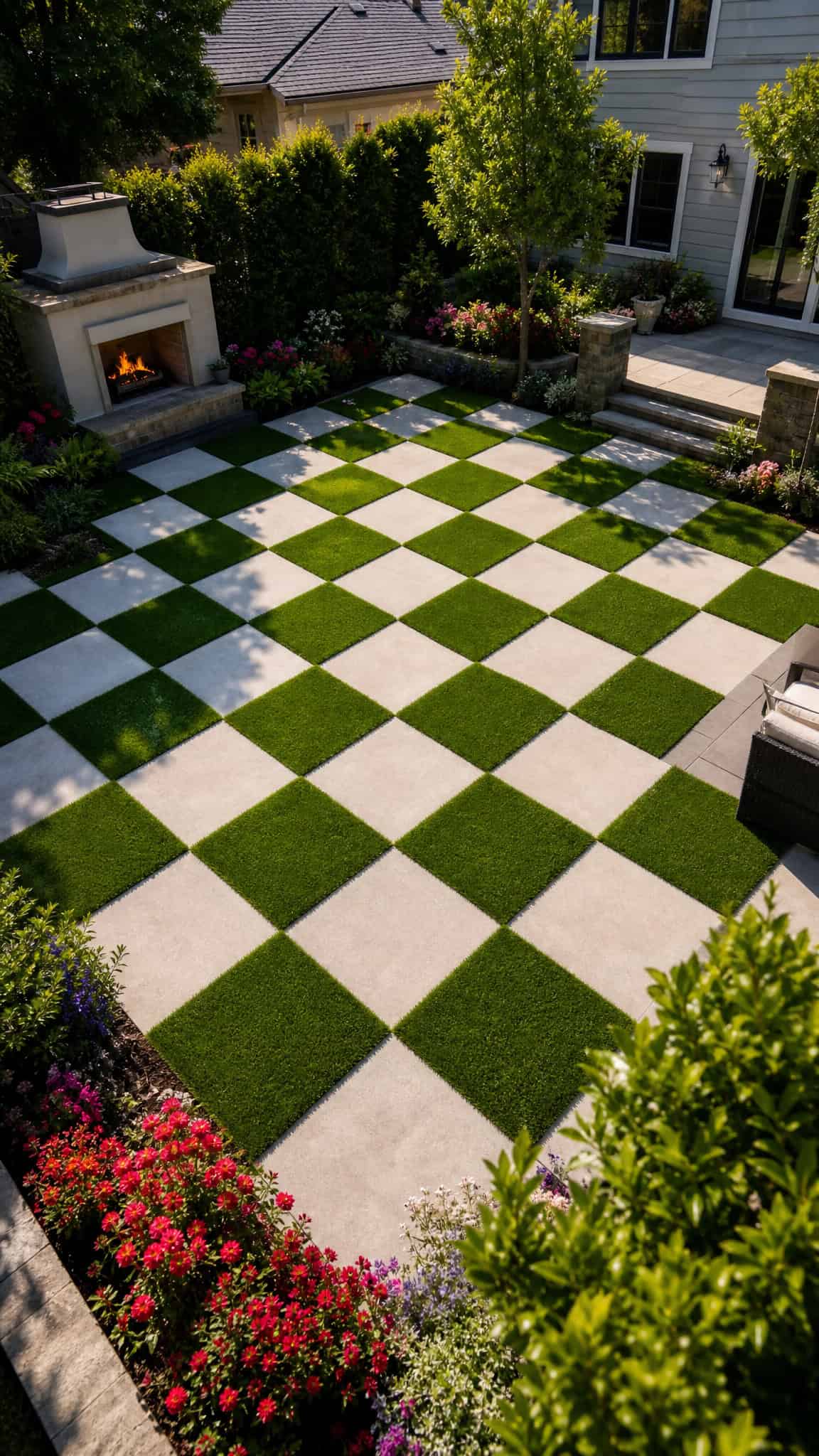 Classic Checkerboard Pattern For Timeless Appeal