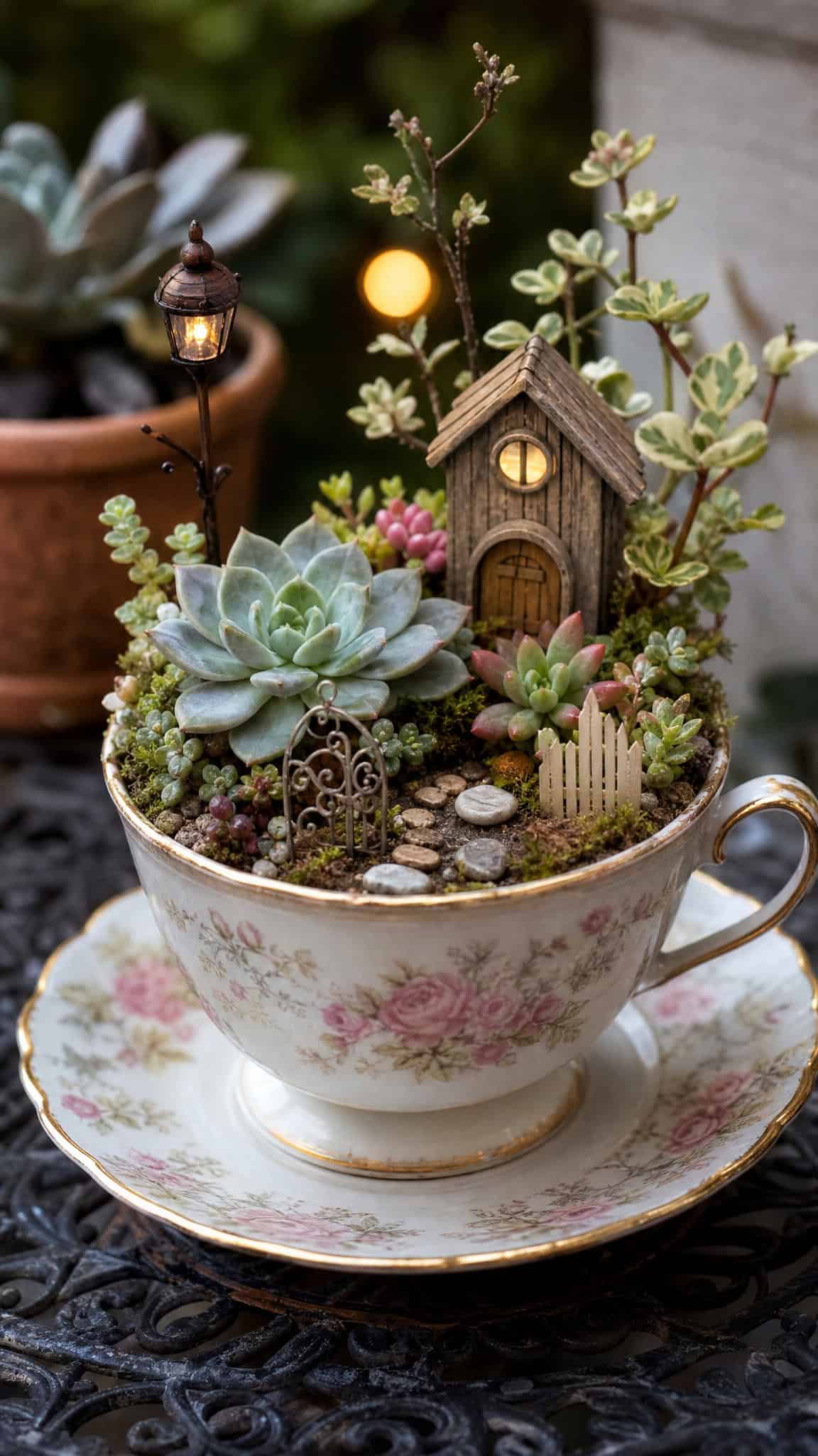 Teacup Fairy Garden