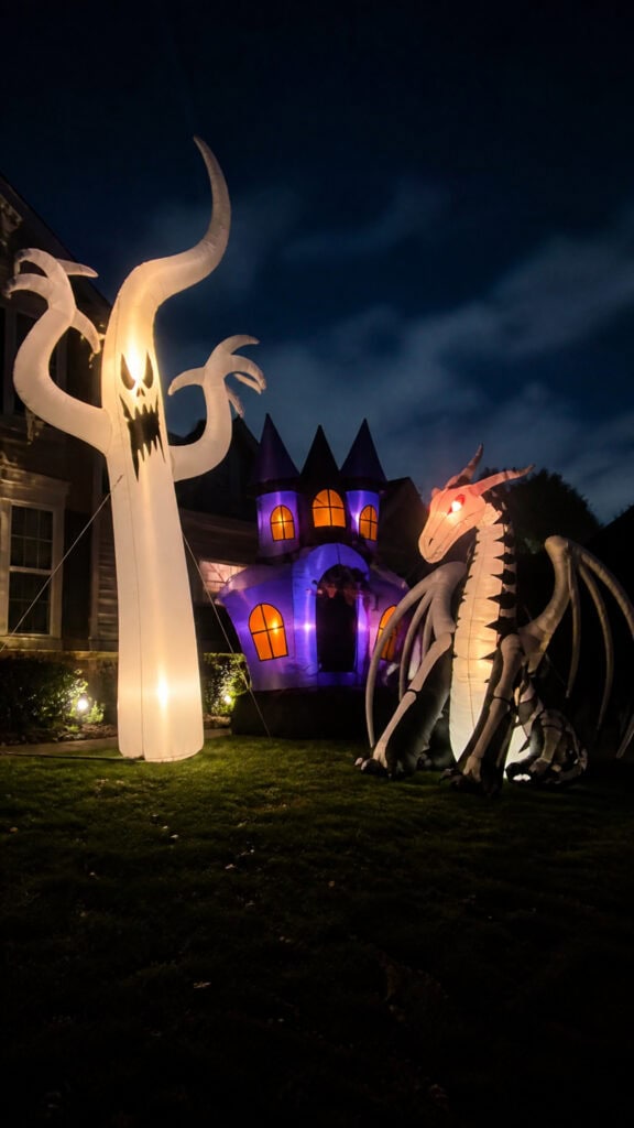 Inflatable Halloween Characters Display