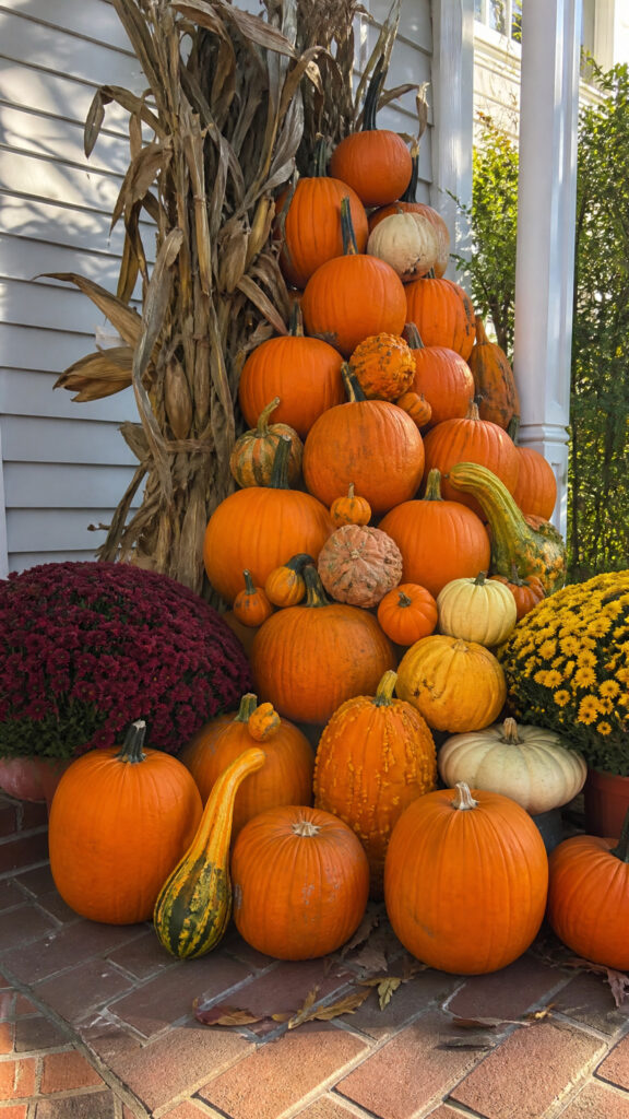 Pumpkin Tower Display