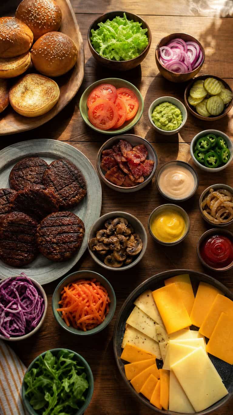Create a Mouthwatering Burger Bar