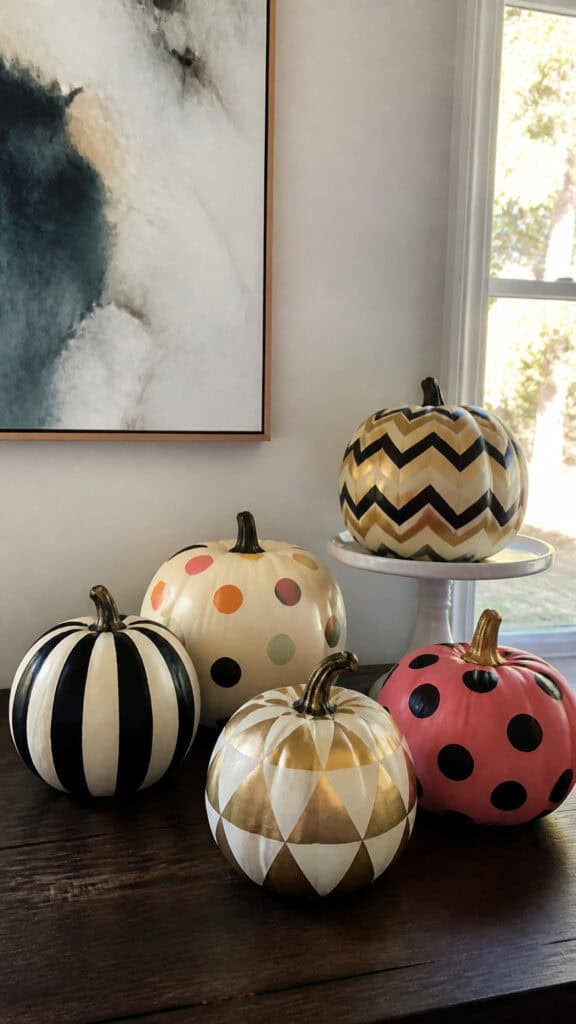Geometric and Pattern Pumpkins