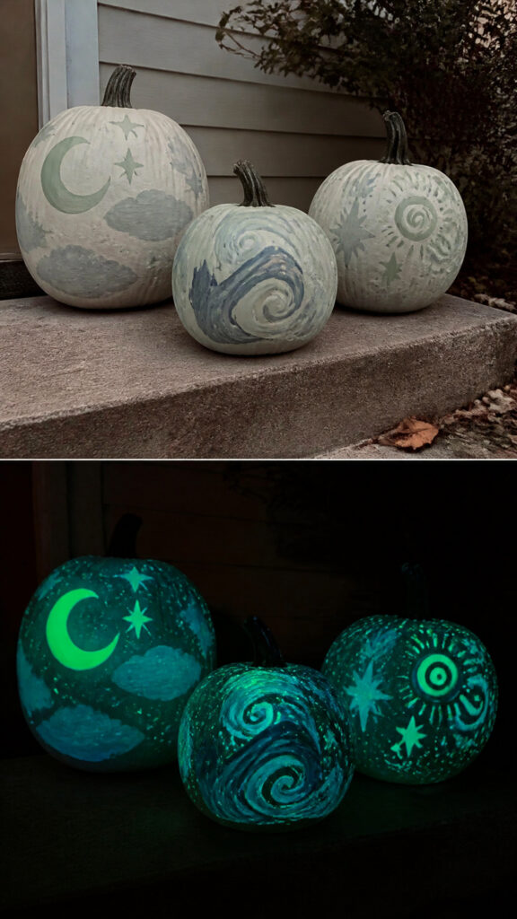 Glow-in-the-Dark Pumpkins