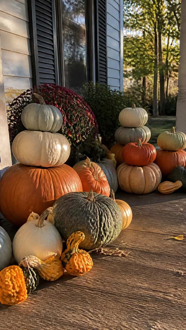 Pumpkin Stacks and Clusters