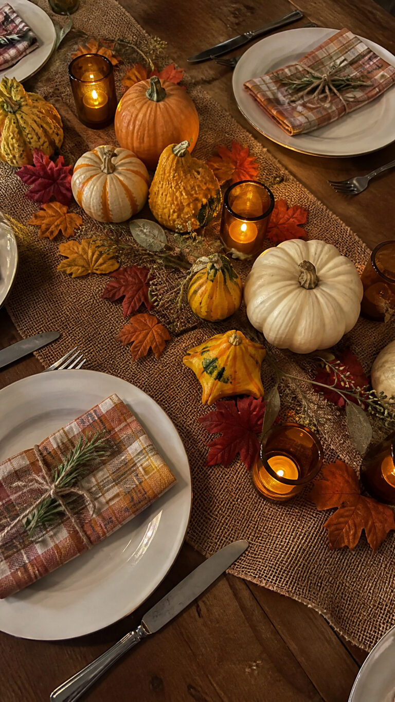 Setting the Perfect Harvest Table