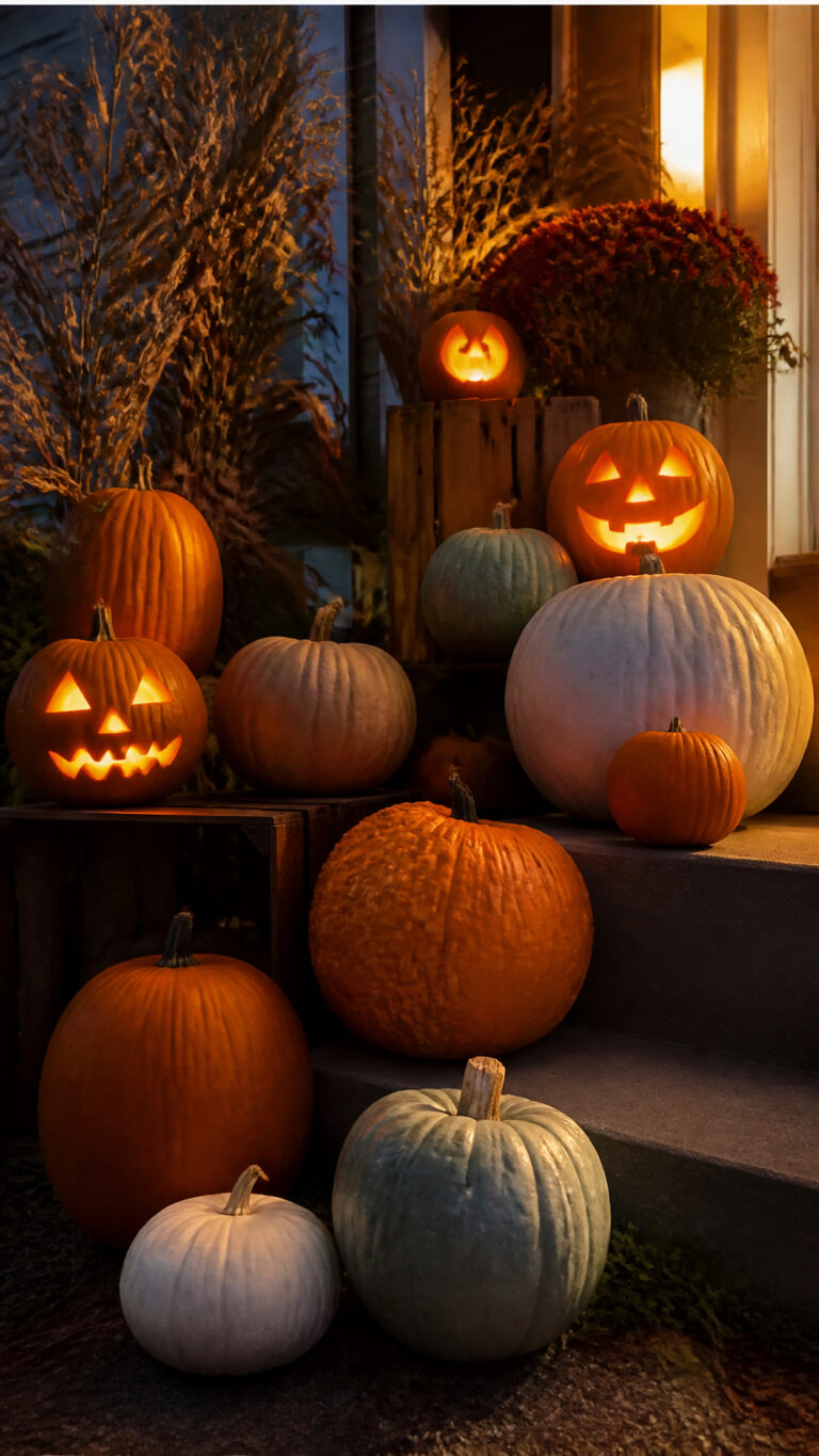 Pumpkin Paradise: Creating Layers of Orange Magic