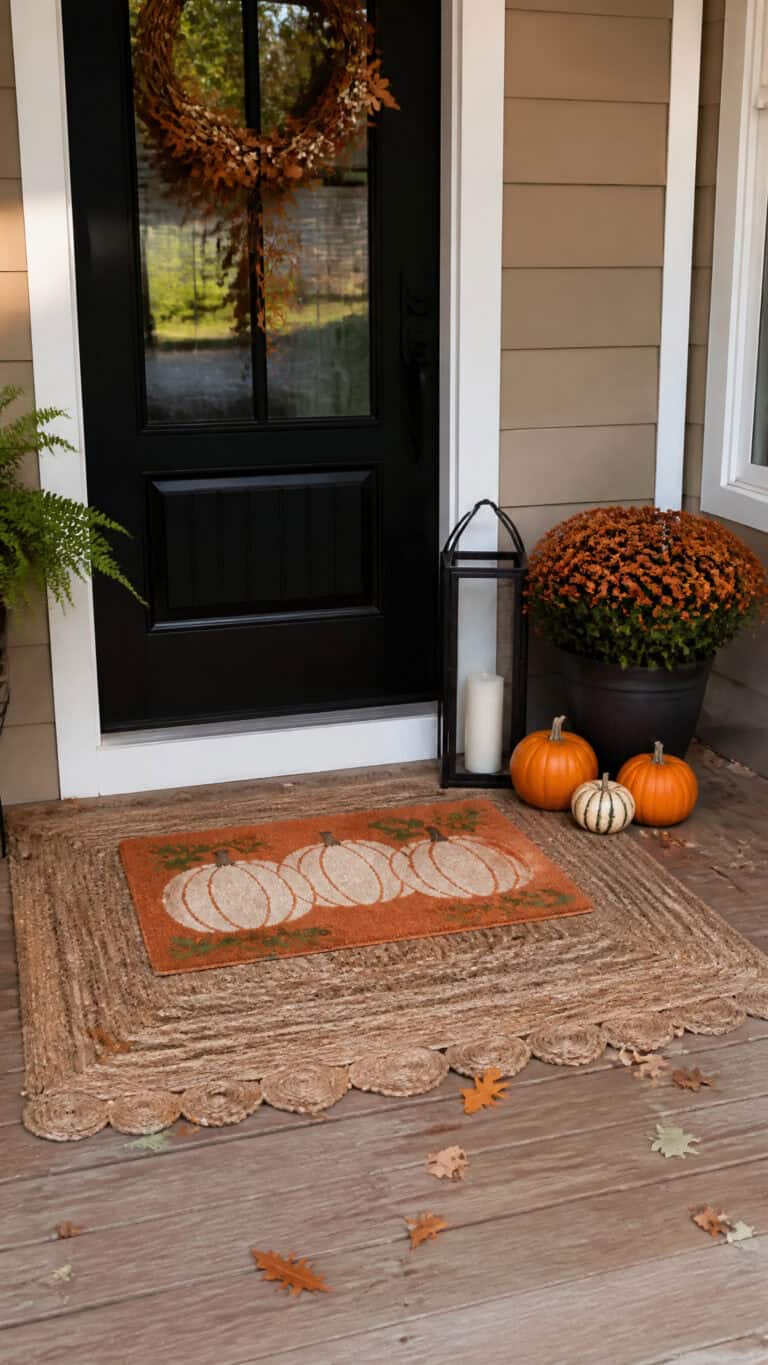 Layer Your Doormat and Rug Situation